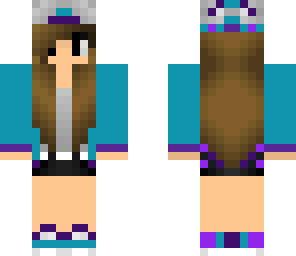 blue and purple