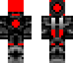 red space suit