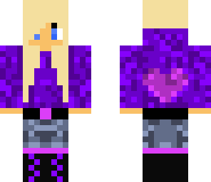 purple hoodie