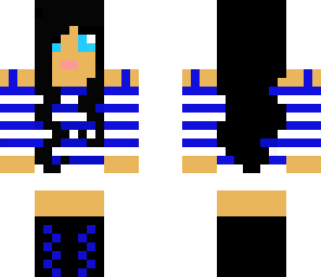 cruly haired creeper girl
