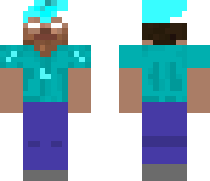 herobrine with helmet