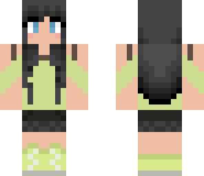 green music girl