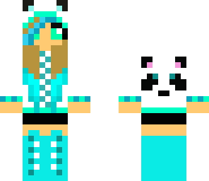 edited panda girl cool