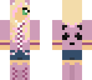 pink panda blonde