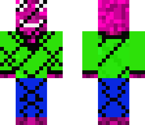 black strip man