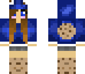 blue cookie girl