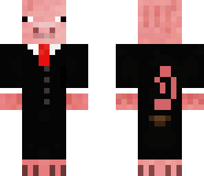 pig in a suit