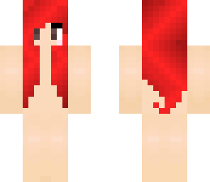 red haired girl template