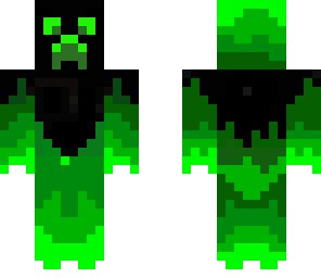 cool green creeper ghost