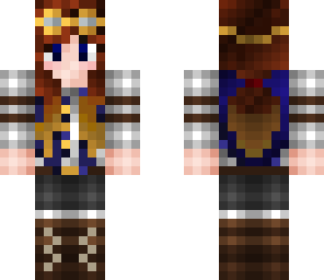edited steampunk girl