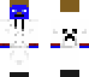 cool blue man