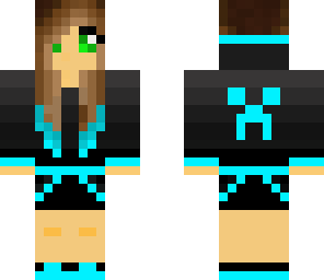 edited creeper in black