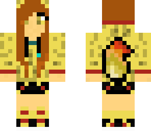 yellow wolf girl