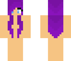 purple hair skin base