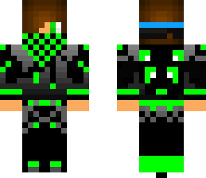 green  monster  boy