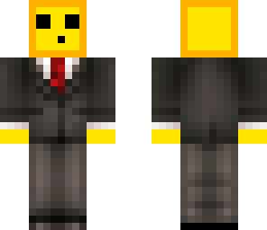 yellow slime in suit