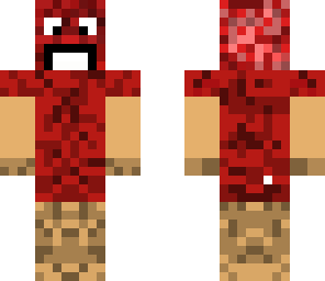 red stranded man