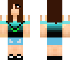 blue girl