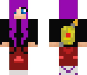 girl purple