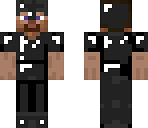 black armored steve