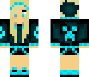 blonde blue creeper edit