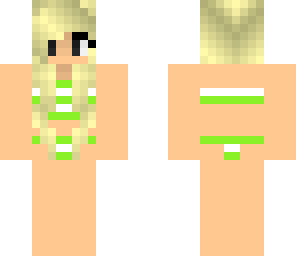 blonde bikini