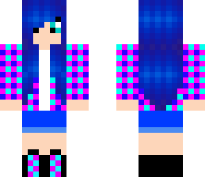 blue hair girl done fix xd