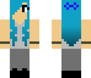 julie from warm bodies with teal hair