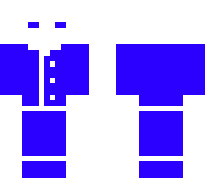 blue white man