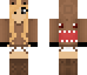 domo girl with beanie