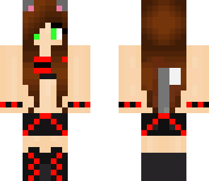 edited cat girl