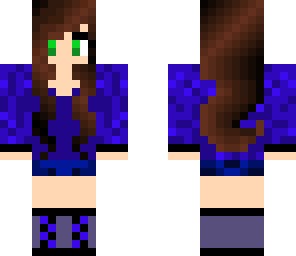 cute purple girl
