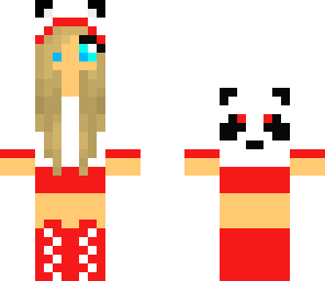 cute red panda girl
