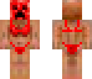 creeper in a bikini