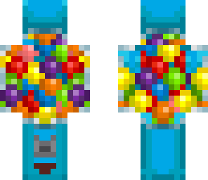 great blue gumball machine