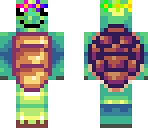 squirtle flower crown