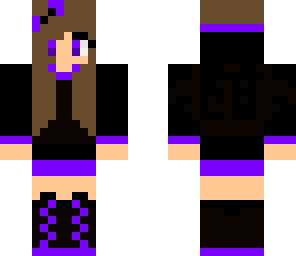 fixed purple identical twin