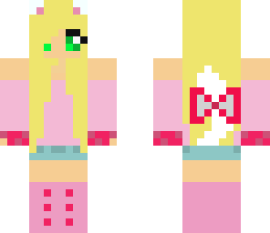 cute kitten girl - pink version