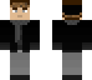 dark winter clothes