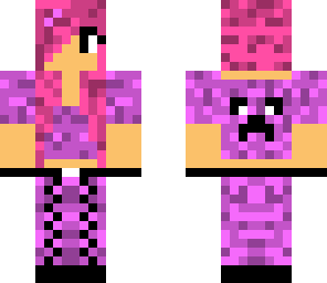 pink creeper girl