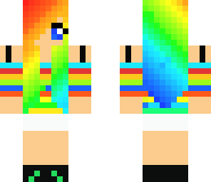 rainbow girl