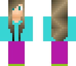 brown hair girl