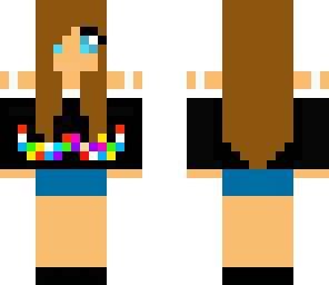 rainbow mustache girl fixed