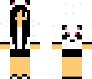 asian panda girl