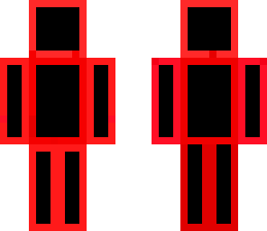 red and black