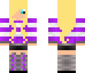 purple sweater