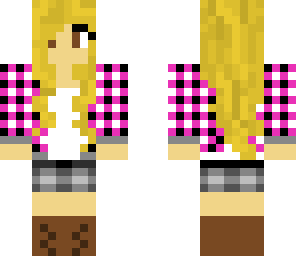 pink cow girl