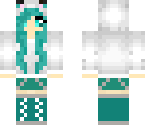 cyan girl