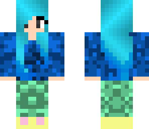 blue head
