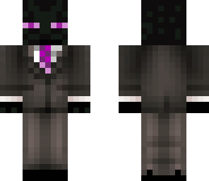 enderman with suit